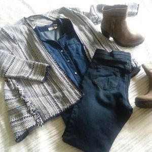 Lucky Brand Open Cardigan